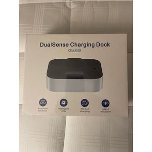 DualSense Charging dock For PS5 Controllers. New Sealed Box Ships Fast